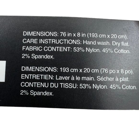 NWT Pier 1 Imports Scarf Nylon Blend Cream Dangle Doilies Boho Chic - Picture 15 of 16